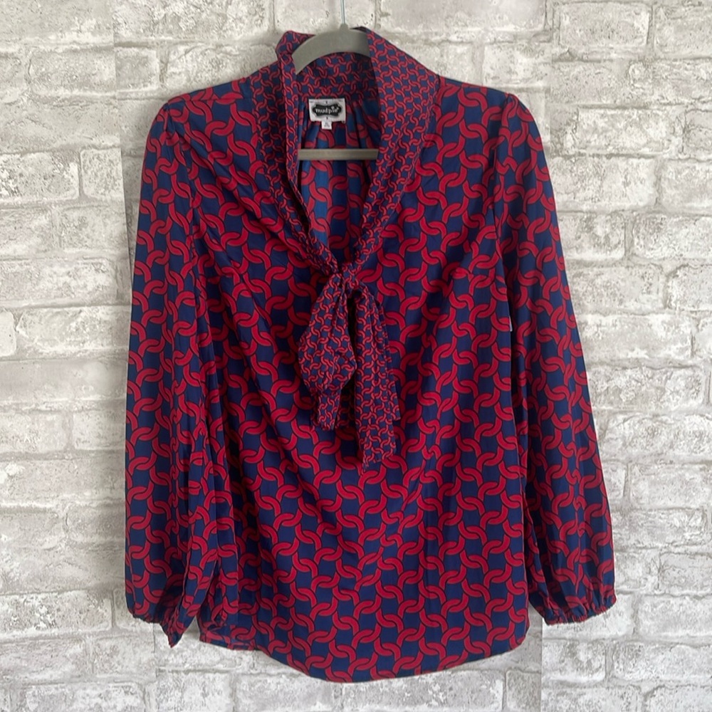 Ladies blouse by Mud Pie Sz Small